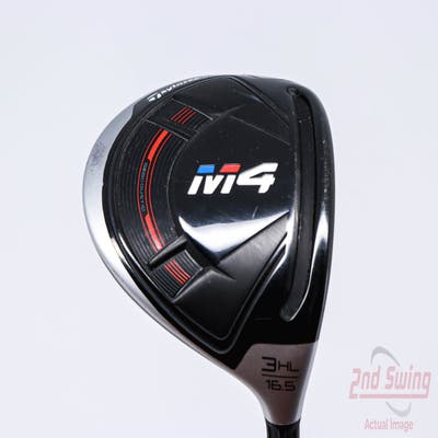 TaylorMade M4 Fairway Wood 3 Wood HL 16.5° Fujikura ATMOS 5 Red Graphite Regular Right Handed 43.5in