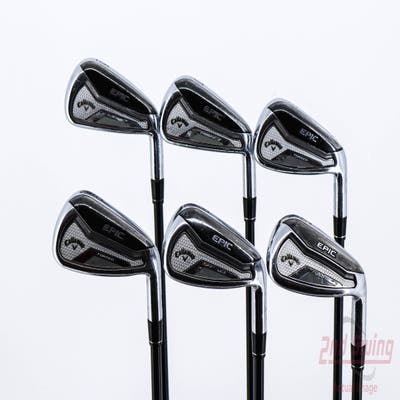 Callaway EPIC Forged Iron Set 6-PW GW True Temper Elevate 95 VSS Steel Regular Right Handed 37.75in