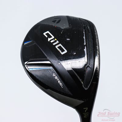 TaylorMade Qi10 Fairway Wood 7 Wood 7W 21° Fujikura Ventus TR Blue VC 8 Graphite X-Stiff Right Handed 42.0in