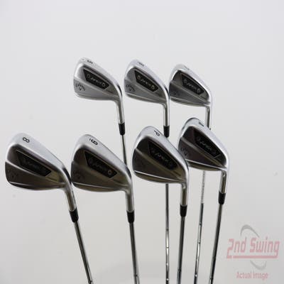 Mint Callaway Apex Ai200 Iron Set 4-PW Dynamic Gold Mid 100 Steel Stiff Right Handed 38.0in