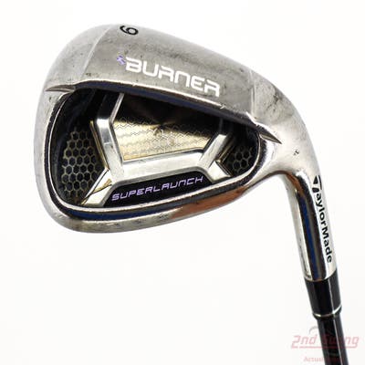 TaylorMade Burner Superlaunch Single Iron 9 Iron TM Reax Superfast 50 Graphite Ladies Right Handed 35.25in