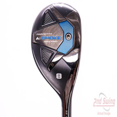 Callaway Paradym Ai Smoke Max Fast Hybrid 8 Hybrid 33° Mitsubishi Eldio Blue/White 40 Graphite Ladies Right Handed 36.5in