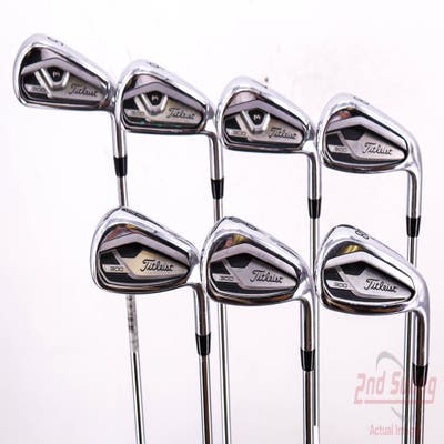 Titleist 2021 T300 Iron Set 5-PW GW True Temper AMT Red R300 Steel Regular Right Handed 38.25in