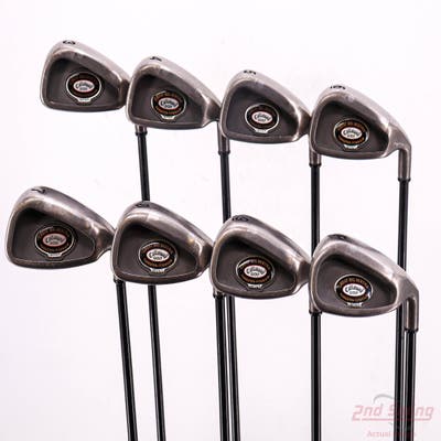 Callaway Big Bertha Tungsten Titanium Iron Set 3-PW Callaway RCH 96 Graphite Stiff Right Handed +1/4"