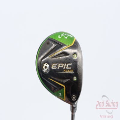 Callaway EPIC Flash Fairway Wood 3 Wood 3W 15° Project X HZRDUS Black 62 5.5 Graphite Regular Right Handed 42.0in