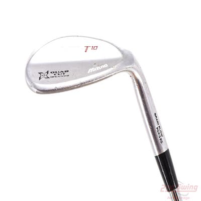 Mizuno MP-T 10 White Satin Chrome Wedge Lob LW 60° 8 Deg Bounce True Temper Dynamic Gold Steel Wedge Flex Right Handed 35.5in