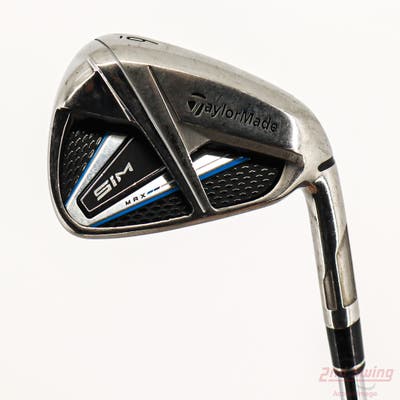 TaylorMade SIM MAX Single Iron 6 Iron Stock Steel Shaft Steel Regular Right Handed 38.0in