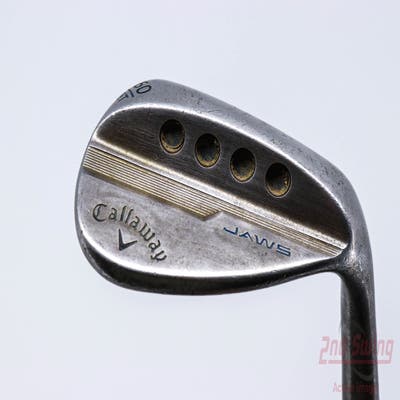 Callaway Jaws MD5 Platinum Chrome Wedge Lob LW 60° 8 Deg Bounce T Grind FST KBS Hi-Rev 2.0 125 Steel Stiff Right Handed 35.75in