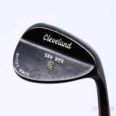 Cleveland 588 RTX Black Pearl Wedge Lob LW 58° 14 Deg Bounce True Temper Dynamic Gold Steel Wedge Flex Right Handed 35.5in