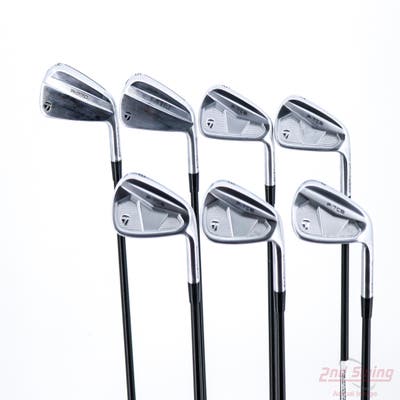 Mint TaylorMade 2024 P7CB Combo Iron Set 4-PW LA Golf L-Series 120 Graphite X-Stiff Right Handed +1/2"