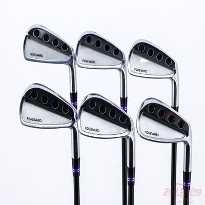 Foreward Satin Iron Set 5-PW Project X LZ Black 6.5 Steel X-Stiff Right Handed 39.0in