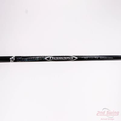 Used W/ Titleist Adapter Mitsubishi Rayon Diamana DF-Series 70g Fairway Shaft Tour X-Stiff 42.0in