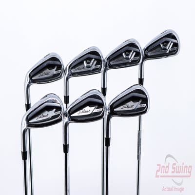 Titleist 2021 T300 Iron Set 5-PW GW True Temper AMT Red R300 Steel Regular Left Handed 38.25in