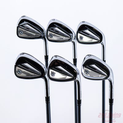 Wilson Staff Dynapwr Forged Iron Set 6-PW AW UST Mamiya Recoil 75 Dart Graphite Senior Right Handed 37.75in