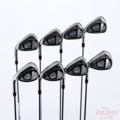 Callaway Rogue X Iron Set 4-PW AW FST KBS MAX 90 Steel Stiff Left Handed 39.0in