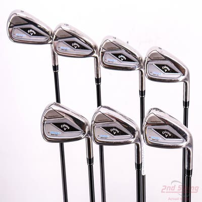 Callaway Paradym Ai Smoke Max Fast Iron Set 5-GW MCA Tensei Blue/Silver 40 Graphite Senior Right Handed 39.0in