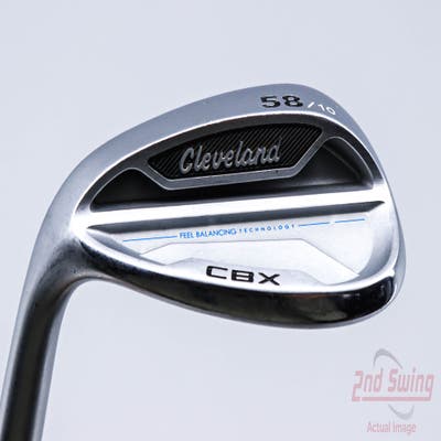 Cleveland CBX Wedge Lob LW 58° 10 Deg Bounce True Temper Dynamic Gold 115 Steel Wedge Flex Left Handed 35.0in