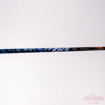 Used W/ TaylorMade RH Adapter Mitsubishi Rayon Kai'li Blue 60g Driver Shaft X-Stiff 44.5in