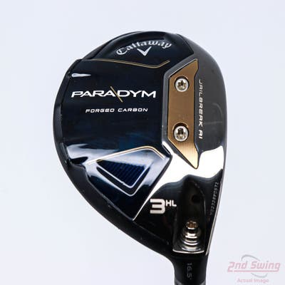 Callaway Paradym Fairway Wood 3 Wood HL 16.5° Aldila Ascent Blue 40 Graphite Senior Right Handed 43.25in