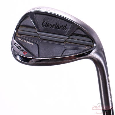 Cleveland CBX 2 Black Satin Wedge Sand SW 54° 12 Deg Bounce True Temper Dynamic Gold 115 Steel Wedge Flex Right Handed 35.5in