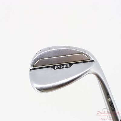 Ping s159 Chrome Wedge Sand SW 56° 10 Deg Bounce H Grind Ping Z-Z115 Steel Wedge Flex Right Handed Black Dot 35.5in