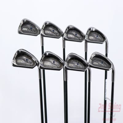 Ping ISI K Iron Set 4-PW SW Ping V53 Graphite Regular Right Handed Blue Dot 38.5in