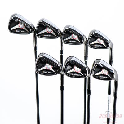 TaylorMade 2009 Burner Iron Set 4-PW TM Reax Superfast 65 Graphite Regular Right Handed 39.25in