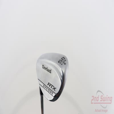 Cleveland RTX ZipCore Tour Satin Wedge Lob LW 58° 6 Deg Bounce Low Dynamic Gold Spinner TI 115 Steel Wedge Flex Left Handed 35.5in