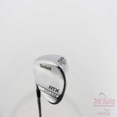 Cleveland RTX ZipCore Tour Satin Wedge Lob LW 58° 12 Deg Bounce Full Dynamic Gold Spinner TI Steel Wedge Flex Left Handed 35.5in