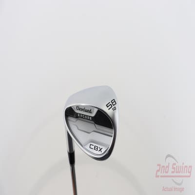 Mint Cleveland CBX Zipcore Wedge Lob LW 58° 10 Deg Bounce Dynamic Gold Spinner TI 115 Steel Wedge Flex Left Handed 35.5in