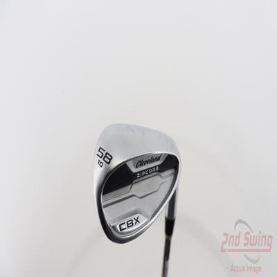 Cleveland CBX Zipcore Wedge Lob LW 58° 10 Deg Bounce Dynamic Gold Spinner Steel Wedge Flex Right Handed 35.5in