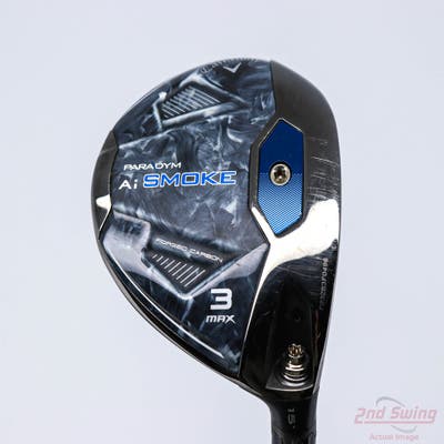 Callaway Paradym Ai Smoke Max Fairway Wood 3 Wood 3W 15° MCA Tensei AV-XLINK Blue 65 Graphite Regular Right Handed 43.0in