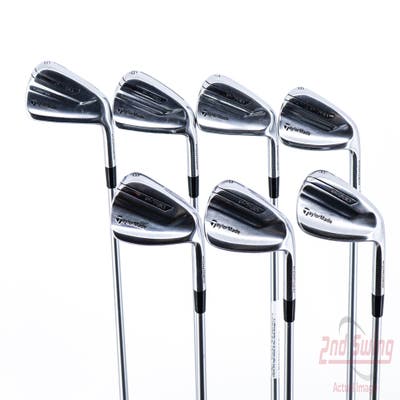 TaylorMade P-790 Iron Set 5-PW AW Fujikura Vista Pro 70 Graphite Stiff Right Handed 38.75in