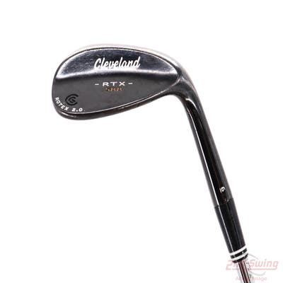 Cleveland 588 RTX 2.0 Black Satin Wedge Sand SW 54° 6 Deg Bounce True Temper Dynamic Gold Steel Wedge Flex Right Handed 35.75in