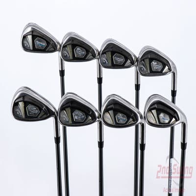 Callaway Rogue X Iron Set 4-PW AW Aldila Synergy Blue 60 Graphite Stiff Right Handed 38.5in