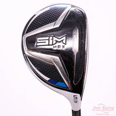 TaylorMade SIM MAX Fairway Wood 5 Wood 5W 18° Fujikura Ventus Blue 5 Graphite Senior Right Handed 42.5in