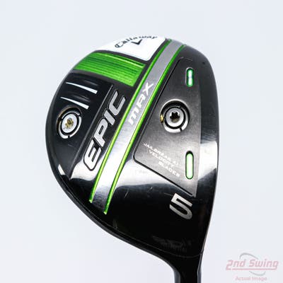 Callaway EPIC Max Fairway Wood 5 Wood 5W 18° Project X HZRDUS Smoke iM10 60 Graphite Senior Right Handed 43.0in