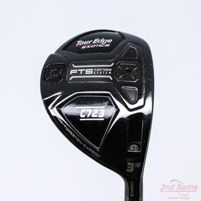 Tour Edge Exotics C723 Fairway Wood 3 Wood 3W 15° Project X HZRDUS Black 5G 60 Graphite X-Stiff Right Handed 43.5in