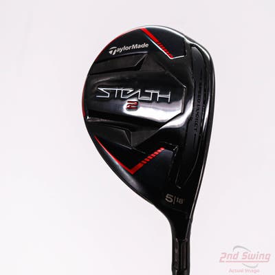 TaylorMade Stealth 2 Fairway Wood 5 Wood 5W 18° Fujikura Ventus Red TR 6 Graphite Stiff Right Handed 42.5in