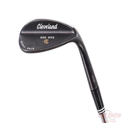 Cleveland 588 RTX Custom Black Nickel Wedge Lob LW 58° 12 Deg Bounce True Temper Dynamic Gold Steel Wedge Flex Right Handed 35.5in