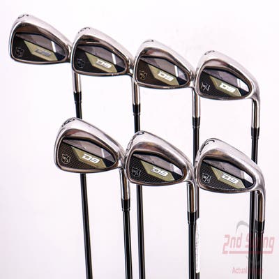 Wilson Staff D9 Iron Set 5-PW AW Mitsubishi Tensei AV Silver 55 Graphite Senior Right Handed 38.25in