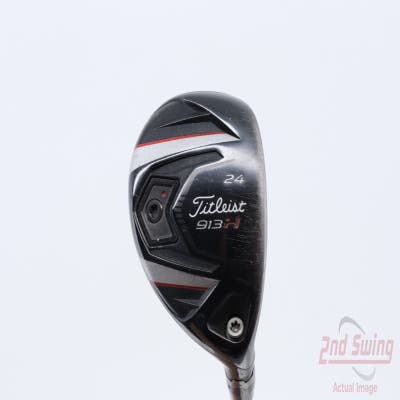 Titleist 913H Hybrid 4 Hybrid 24° Mitsubishi Bassara 60 Graphite Regular Right Handed 40.0in