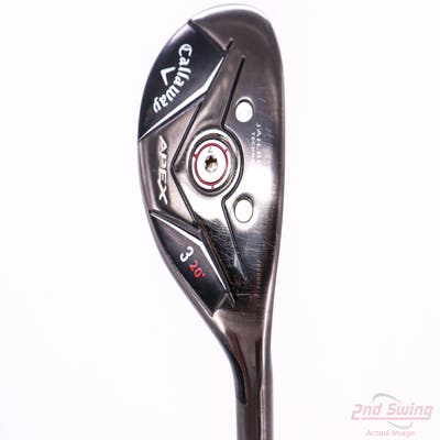 Callaway Apex 19 Hybrid 3 Hybrid 20° Project X Catalyst 70 Graphite Stiff Right Handed 40.25in