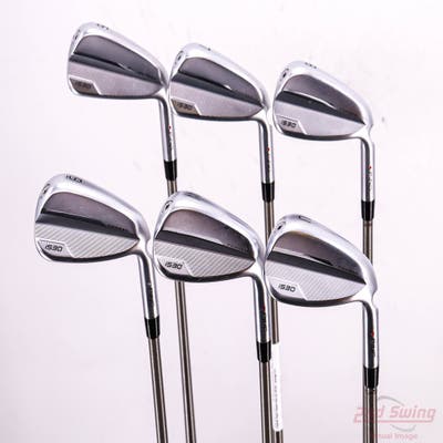 Ping i530 Iron Set 6-PW AW Aerotech SteelFiber i95cw Graphite Regular Right Handed Red dot 38.5in