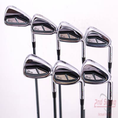 Ping G730 Iron Set 5-PW AW UST Mamiya Recoil 75 Dart Graphite Regular Right Handed Green Dot 38.75in