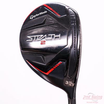 TaylorMade Stealth 2 Fairway Wood 3 Wood HL 16.5° Fujikura Ventus Blue VC 7 Graphite Stiff Right Handed 43.5in