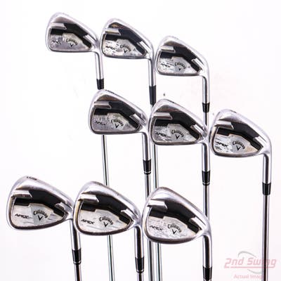 Callaway Apex Iron Set 3-PW AW True Temper Dynamic Gold S300 Steel Stiff Right Handed +1/2"