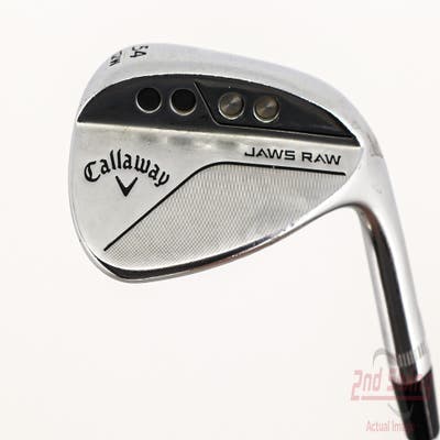 Callaway Jaws Raw Chrome Wedge Sand SW 54° 12 Deg Bounce W Grind Dynamic Gold Spinner TI Steel Wedge Flex Right Handed 35.5in