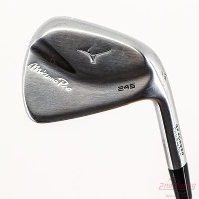 Mint Mizuno Pro 245 Single Iron 7 Iron Dynamic Gold Mid 115 Steel Stiff Right Handed 37.25in