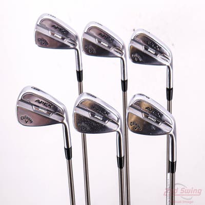 Callaway Apex Pro 21 Iron Set 5-PW Aerotech SteelFiber i95 Graphite Regular Right Handed 38.5in